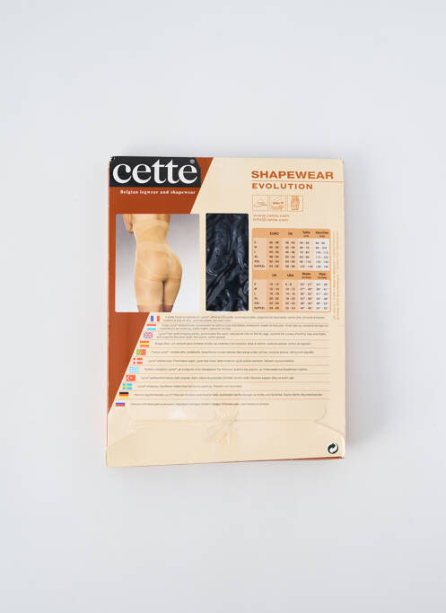 Chilot modelator negru CETTE femeie