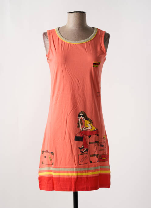 Cămașă de noapte portocaliu ROSE POMME femeie