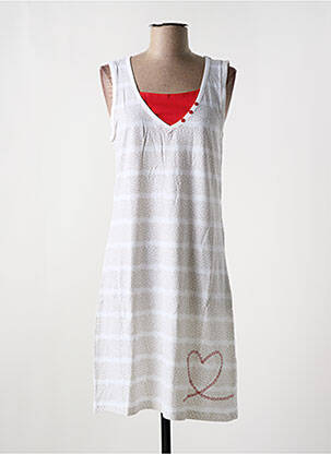 Cămașă de noapte alb ROSE POMME femeie