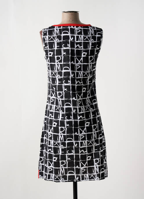 Cămașă de noapte imprimeu fantezie negru ROSE POMME femme