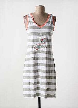 Cămașă de noapte gri ROSE POMME femeie