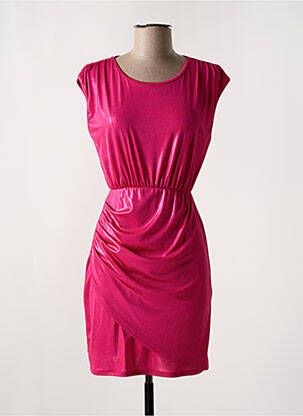 Rochie scurtă roz LA CROISETTE femeie