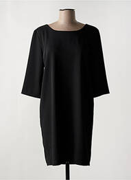 Rochie scurtă mâneci 3/4 mâneci 3/4 negru LA CROISETE femme