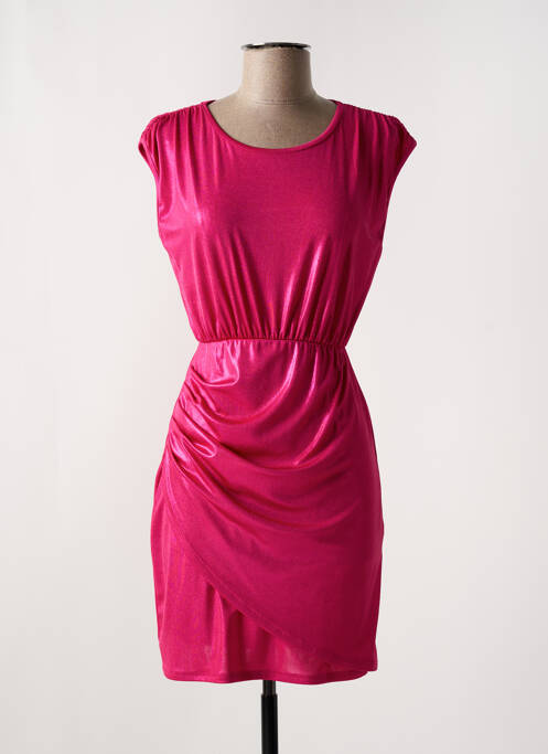 Rochie scurtă roz LA CROISETTE femeie