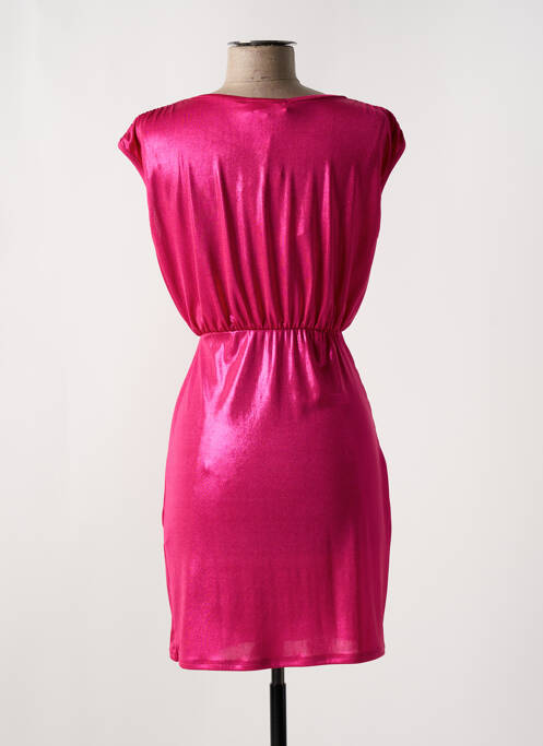 Rochie scurtă roz LA CROISETTE femeie