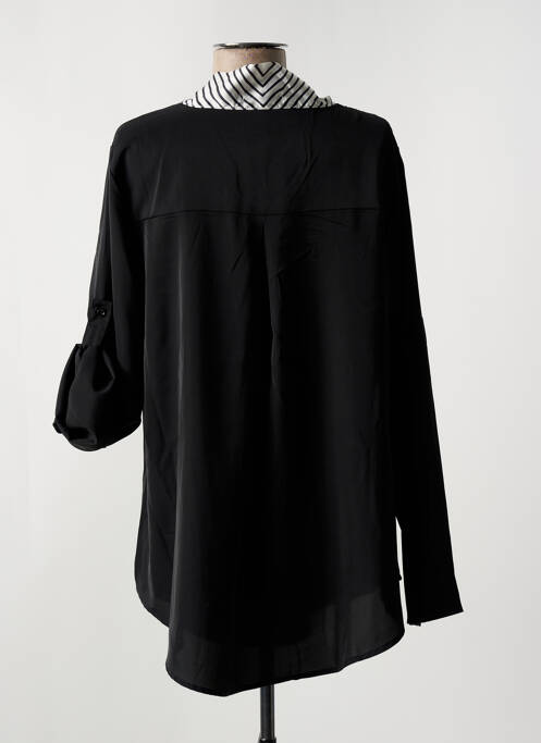 Tunică mâneci lungi negru NH-3 femeie