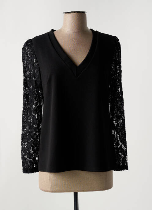 Top negru ESTEE BROWN femeie