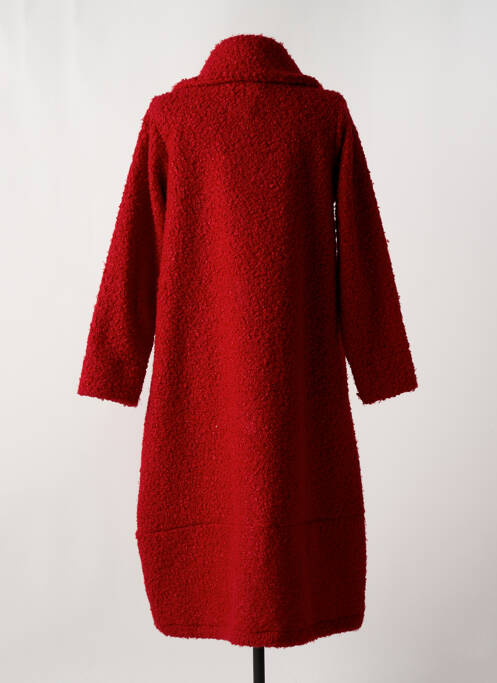 Palton lung roșu G!OZE femeie