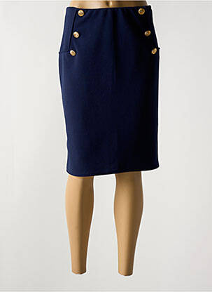 Fustă midi albastru ALISON.B femeie