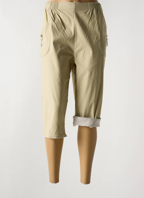 Pantalon trei sferturi verde JST FOR MY femeie