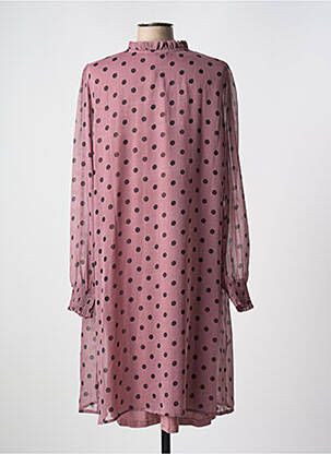 Rochie midi croială fluidă mâneci lungi violet ZHENZI femeie
