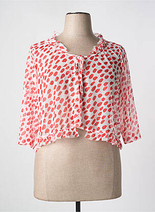 Vestă cu mâneci lungi roșu G!OZE femeie