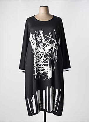 Rochie midi negru G!OZE femeie