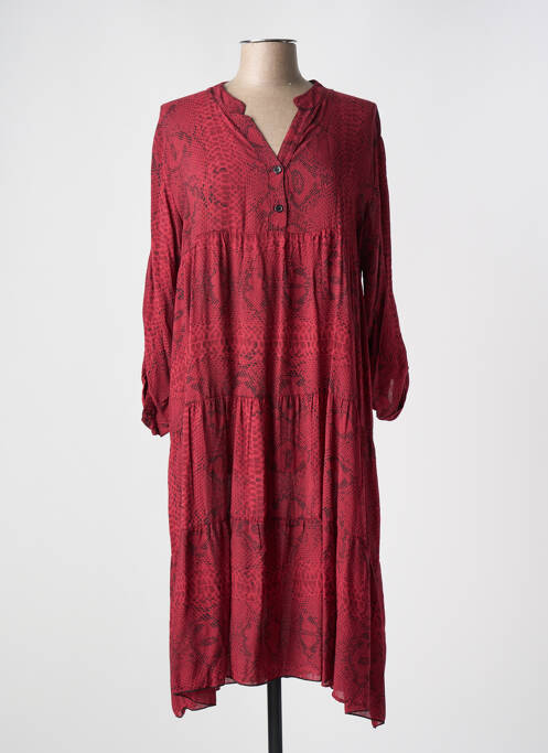 Rochie midi roșu LACONY femeie