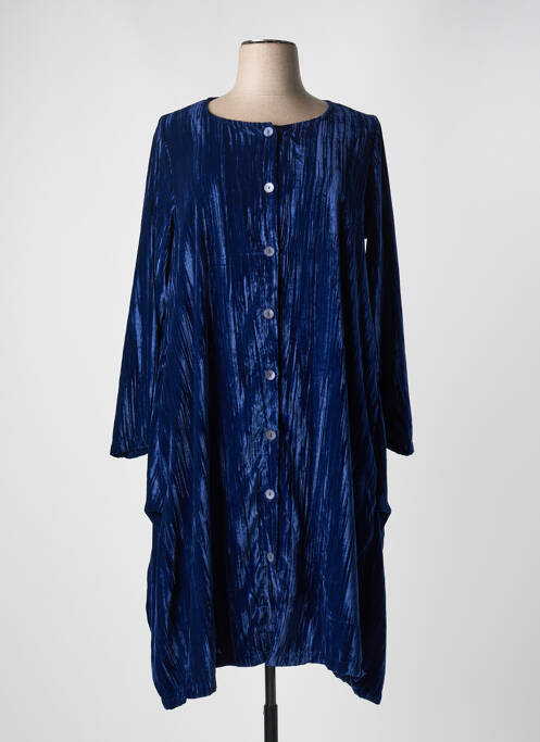 Rochie midi albastru G!OZE femeie