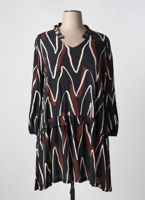 Rochie midi negru G!OZE femeie