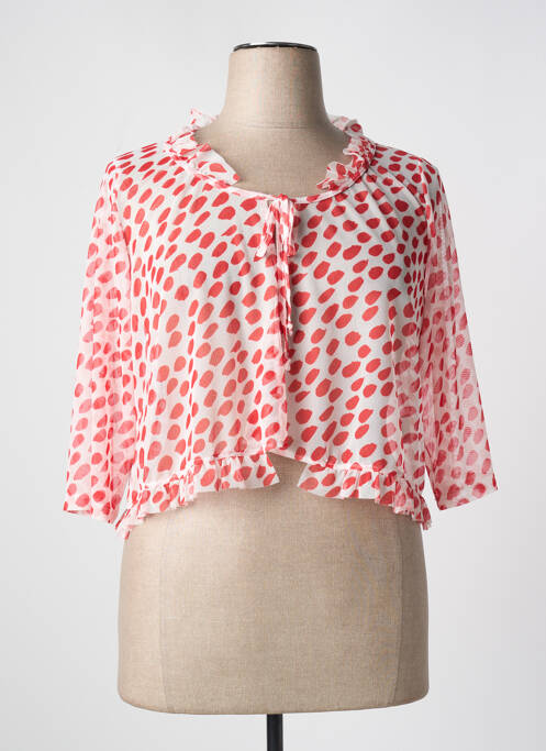 Vestă cu mâneci lungi roșu G!OZE femeie