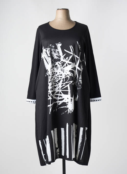 Rochie midi negru G!OZE femeie