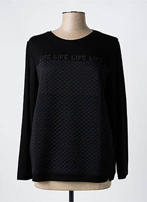 Tricou mâneci lungi mâneci lungi negru HAJO femeie