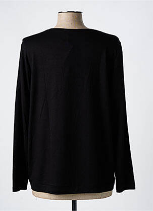 Tricou mâneci lungi mâneci lungi negru HAJO femeie