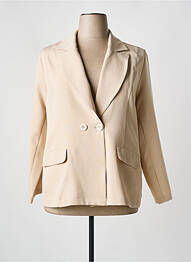 Sacou buzunare bej VETISTYLE femme