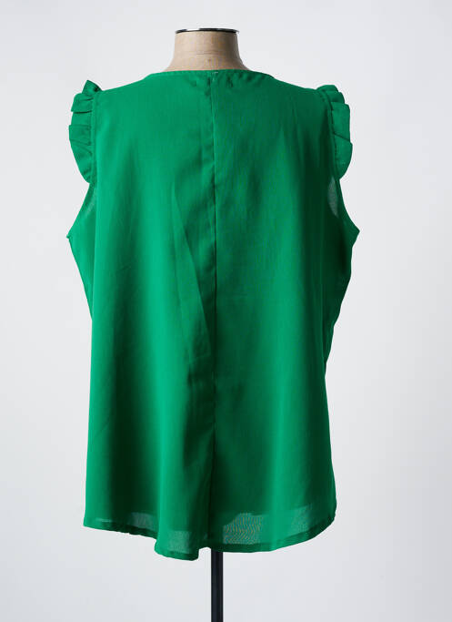 Tunică mâneci scurte verde NH-3 femeie