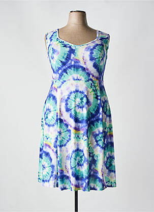 Rochie midi albastru SPG WOMAN femeie