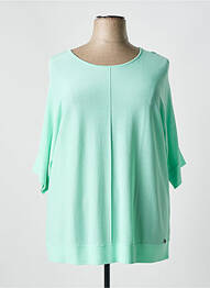 Pulover elasticitate mâneci 3/4 verde JOY OF LIFE femme