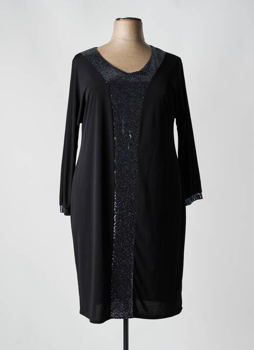 Rochie midi negru SPG WOMAN femeie