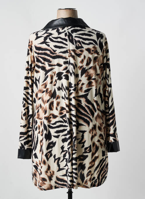 Tunică mâneci lungi maro 2W PARIS femeie