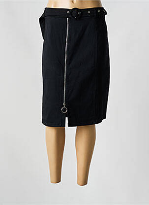 Fustă midi negru POMME ROUGE femeie