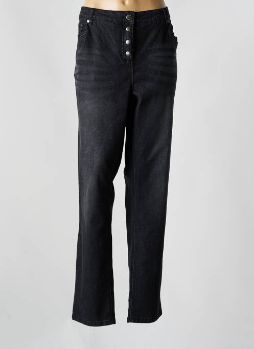 Blugi cu croială slim negru ZHENZI femeie