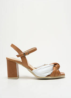Sandale/Pantofi decupați alb GADEA femeie