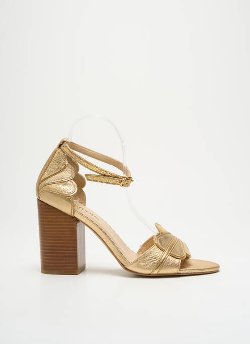 Sandale/Pantofi decupați auriu LOLLIPOPS femeie