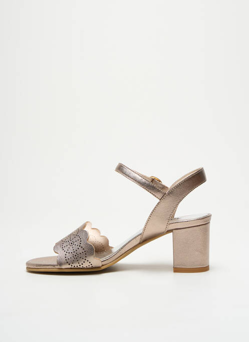 Sandale/Pantofi decupați auriu MYMA femeie