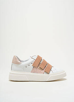 Adidași material neted toc de 4 la 6 cm roz PHILIPPE MORVAN femeie