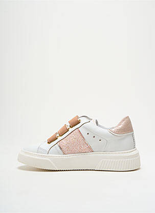 Adidași material neted toc de 4 la 6 cm roz PHILIPPE MORVAN femeie