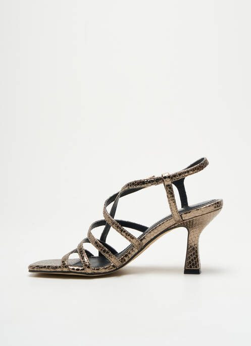 Sandale/Pantofi decupați maro BRUNO PREMI femeie