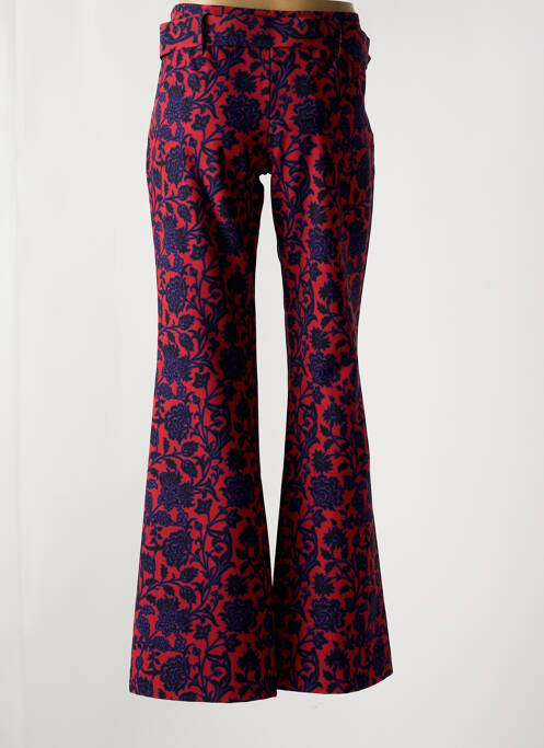 Pantalon evazat portocaliu B.YU femeie