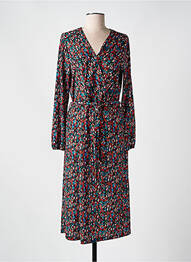 Rochie lungă mâneci lungi mâneci lungi negru DIANE LAURY femme