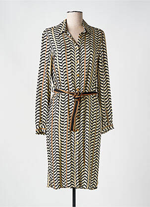 Rochie midi bej BARILOCHE femeie