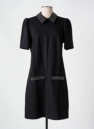 Rochie midi mâneci scurte mâneci scurte negru GAUDI femeie