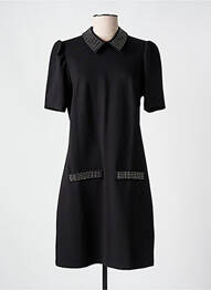Rochie midi mâneci scurte mâneci scurte negru GAUDI femme