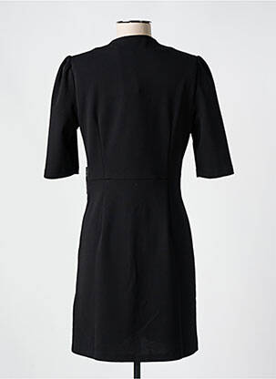 Rochie scurtă mâneci scurte mâneci scurte negru MORGAN femeie