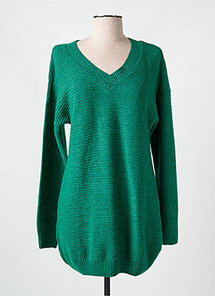 Tunică mâneci lungi verde GRIFFON femeie