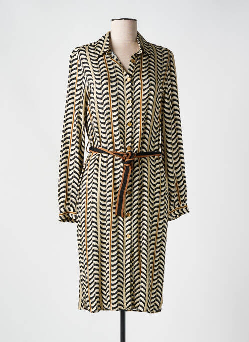 Rochie midi bej BARILOCHE femeie