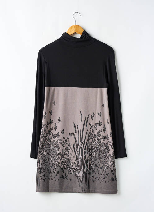 Rochie scurtă negru QUATRE VINGT JOURS femeie