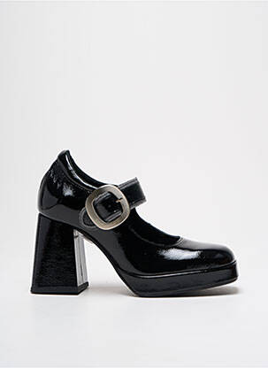 Pantofi cu toc închidere cu buclă(e) toc de 7 la 9 cm negru CASTA femeie