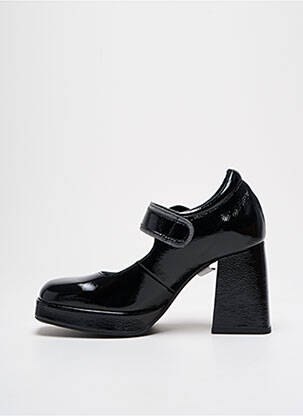 Pantofi cu toc închidere cu buclă(e) toc de 7 la 9 cm negru CASTA femeie