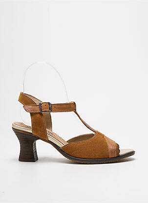 Sandale/Pantofi decupați maro CASTA femeie